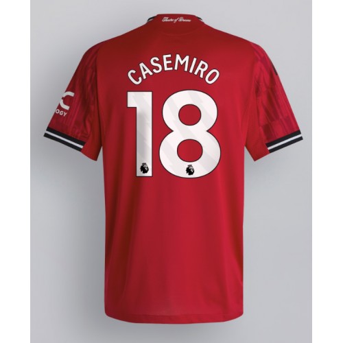 Pánský Fotbalový dres Manchester United Casemiro #18 2025-26 Domácí Krátký Rukáv